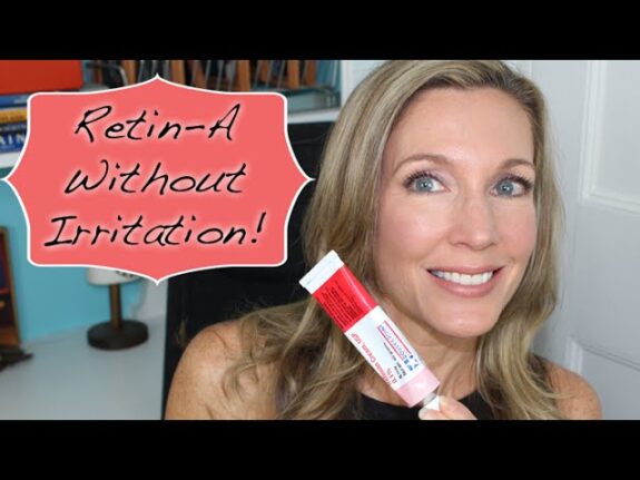 Retin-A cream for wrinkle reduction.