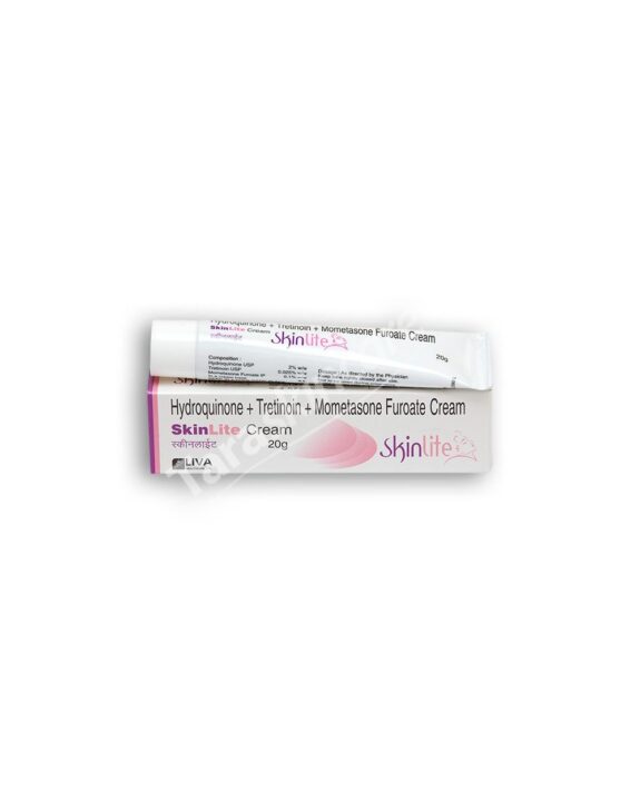 Skinlite Hydroquinone Tretinoin Mometasone Furoate Cream tube