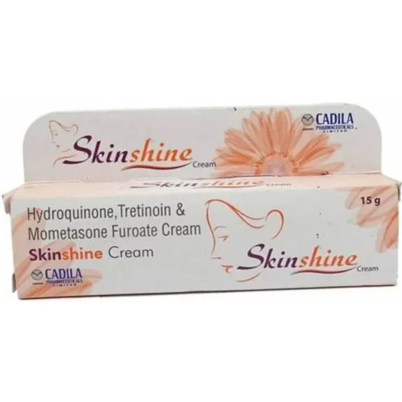 Hydroquinone Tretinoin Skin Shine Cream jar
