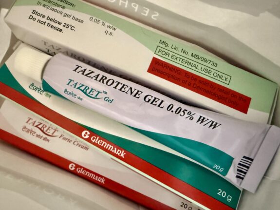 Tazarotene Gel 0.05%, Glenmark Pharmaceuticals.
