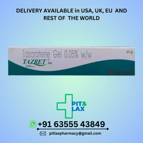Tazret 0.05% Gel tube.
