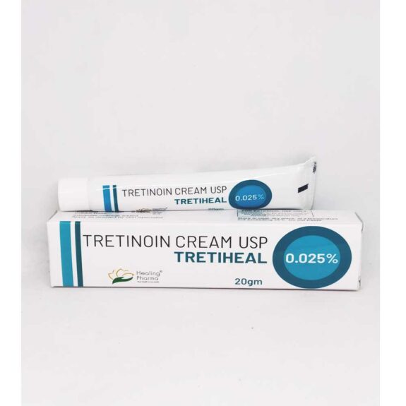 Tretinoin 0.25% topical cream tube