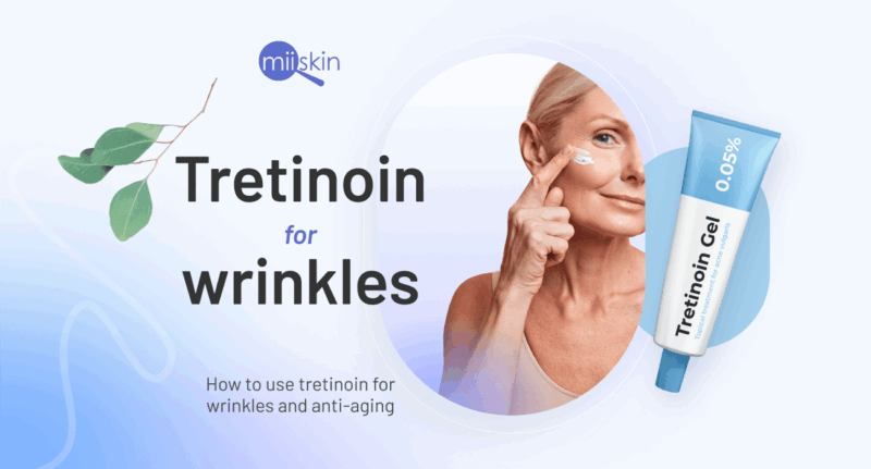 Tretinoin cream for wrinkle reduction.