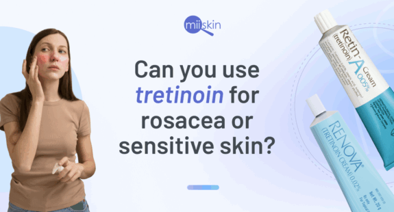 Tretinoin cream for rosacea treatment.