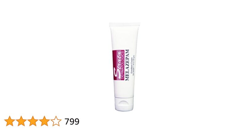 Melazepam 20 Azelaic Acid serum bottle