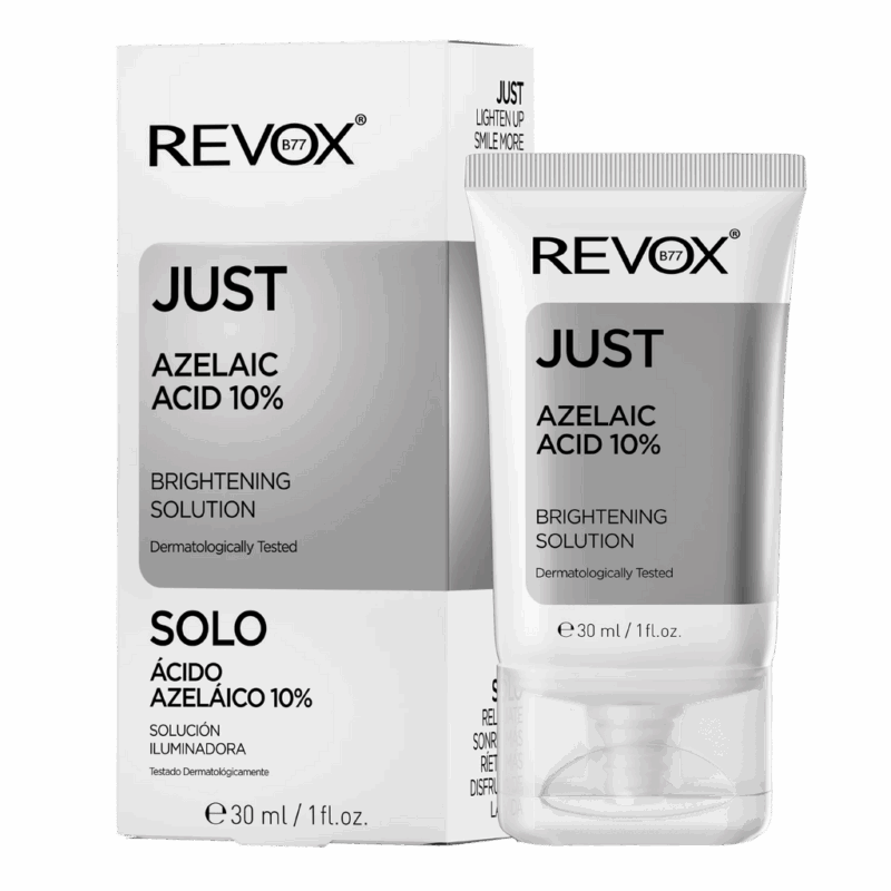 Revox B77 Just Azelaic Acid 10% serum bottle