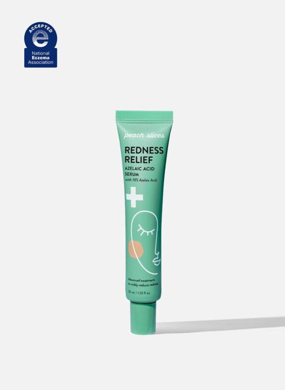 Peach Slices Azelaic Acid Serum for redness relief.