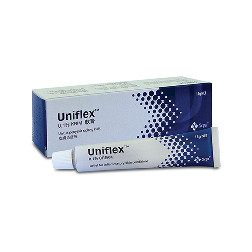 Uniflex 0.1 Cream tube