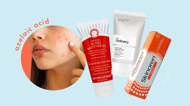 Skinoren Cream tube for sensitive skin.