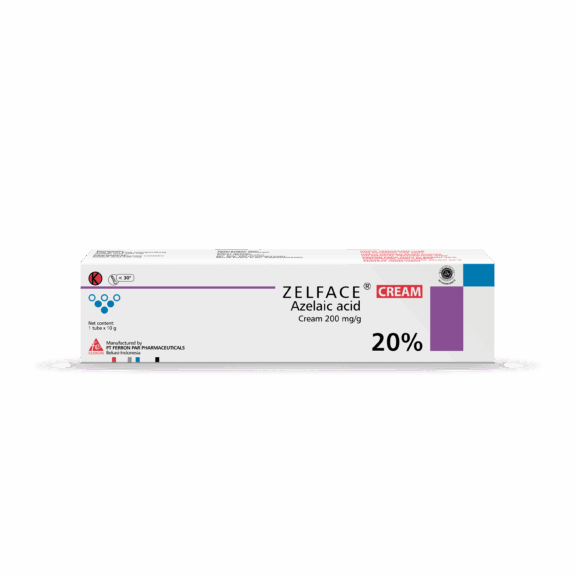Zelface Cream 20: Moisturizing face cream jar.