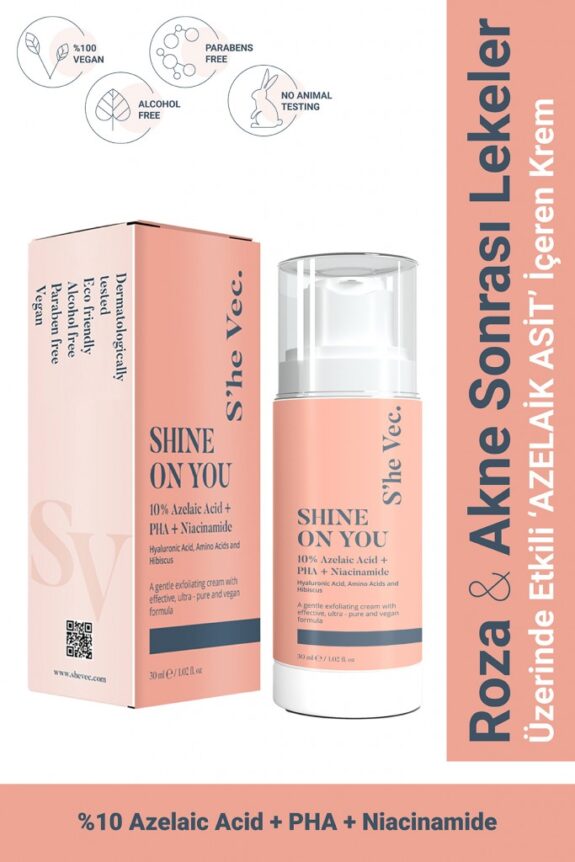 S He Vec Azelaic Acid serum bottle.